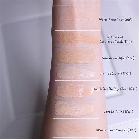 chanel foundation ultra le teint|chanel foundation comparison chart.